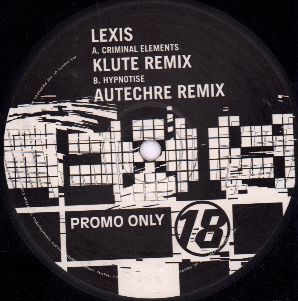 Lexis - Criminal Elements - 12 Inch