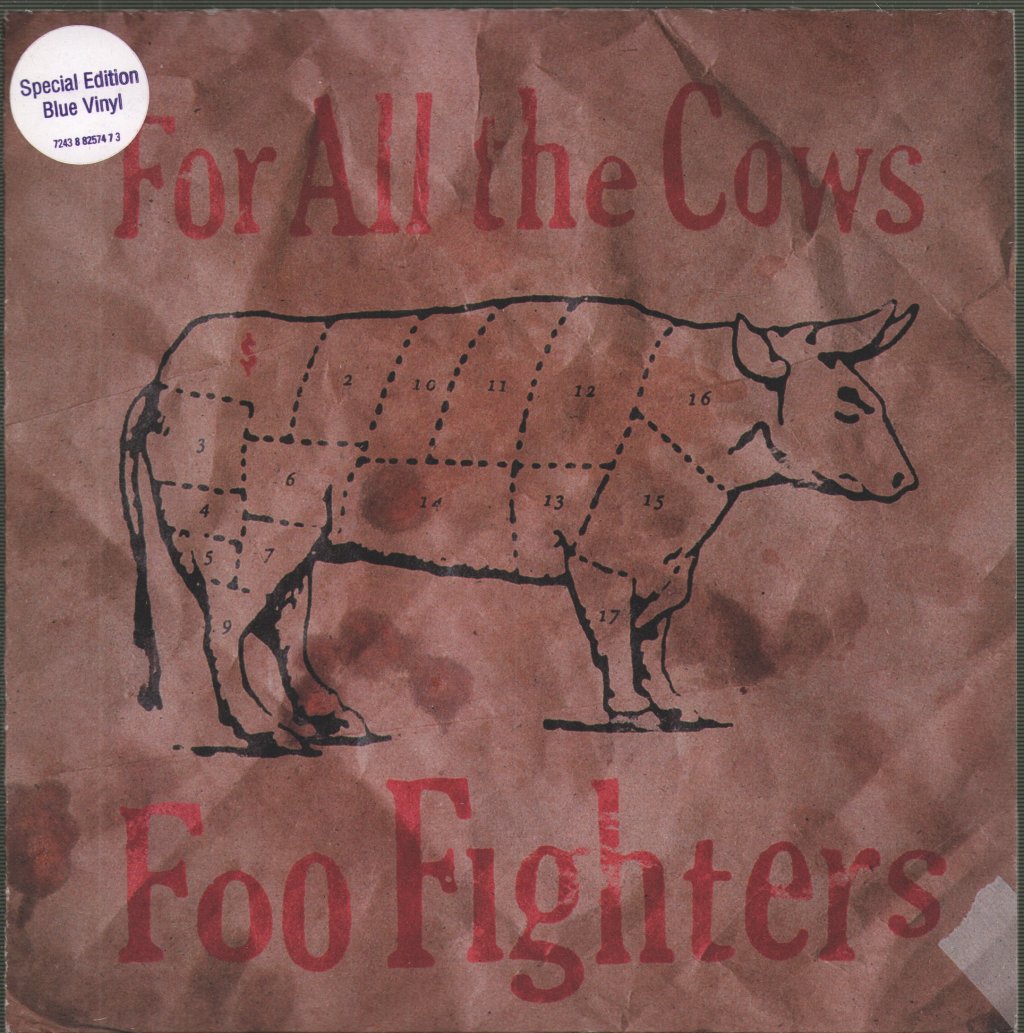Foo Fighters - For All The Cows - 7 Inch