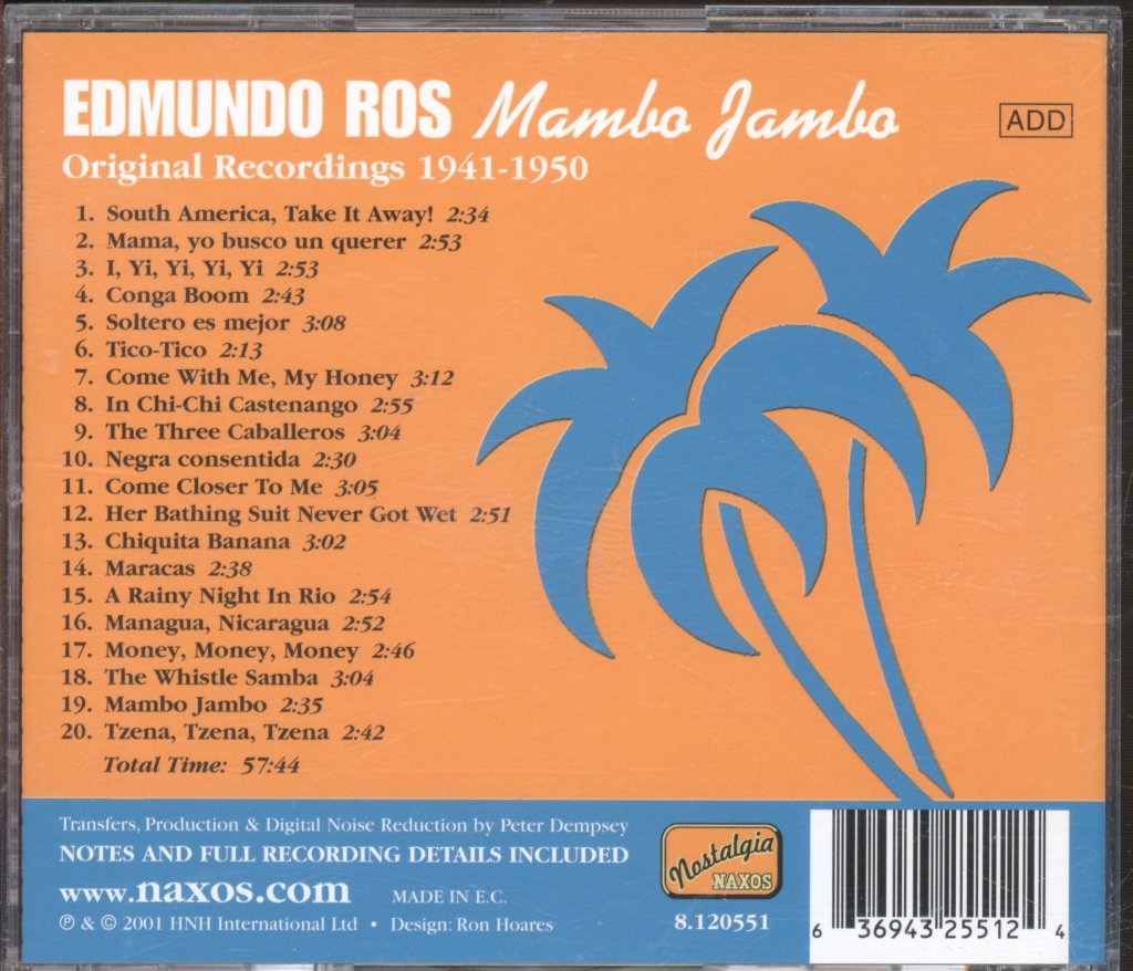 Edmundo Ros - Mambo Jambo - Cd