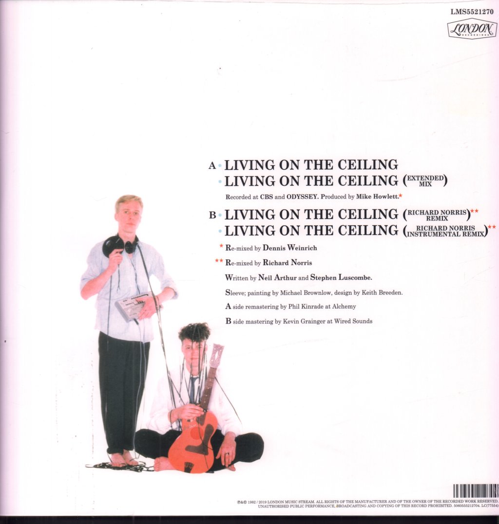 Blancmange - Living On The Ceiling - 12 Inch