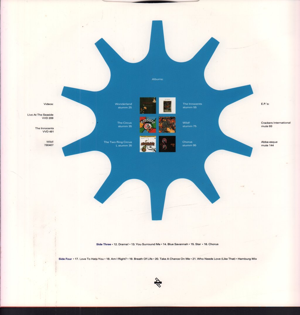 Erasure - Pop! The First 20 Hits - Double Lp