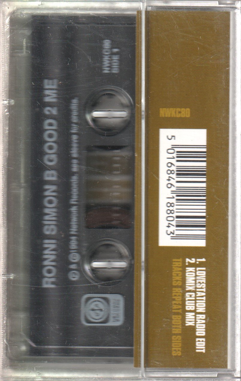 Ronni Simon - B Good 2 Me - Cassette