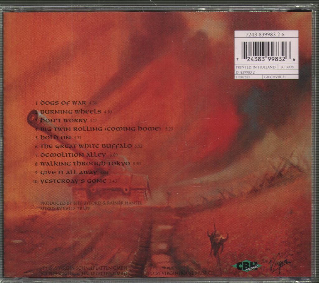 Saxon - Dogs Of War - Cd