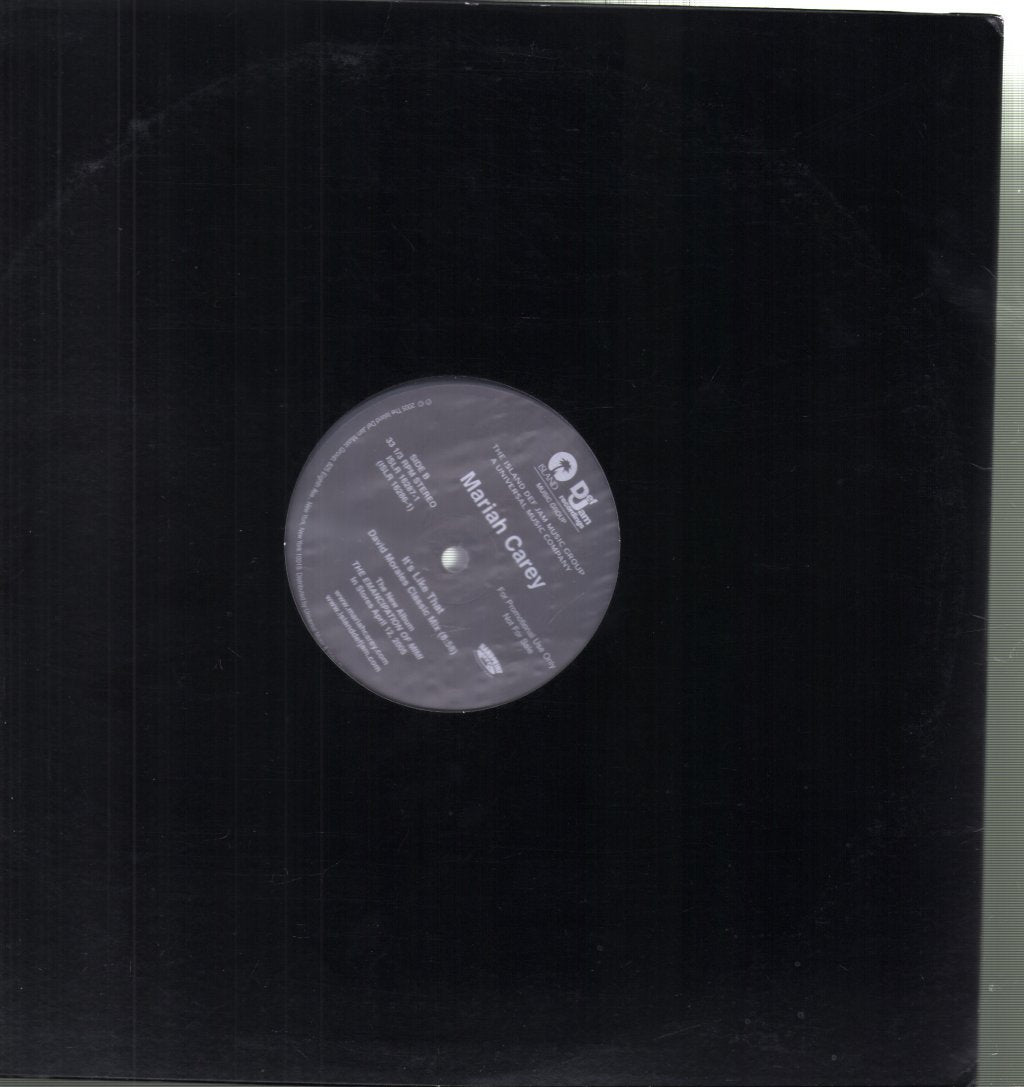 Mariah Carey - It's Like That (Remixes by David Morales) - Double 12 Inch