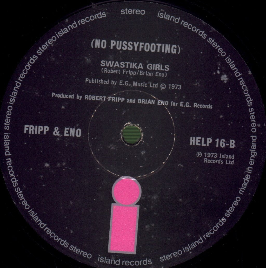 Fripp And Eno - No Pussyfooting - Lp