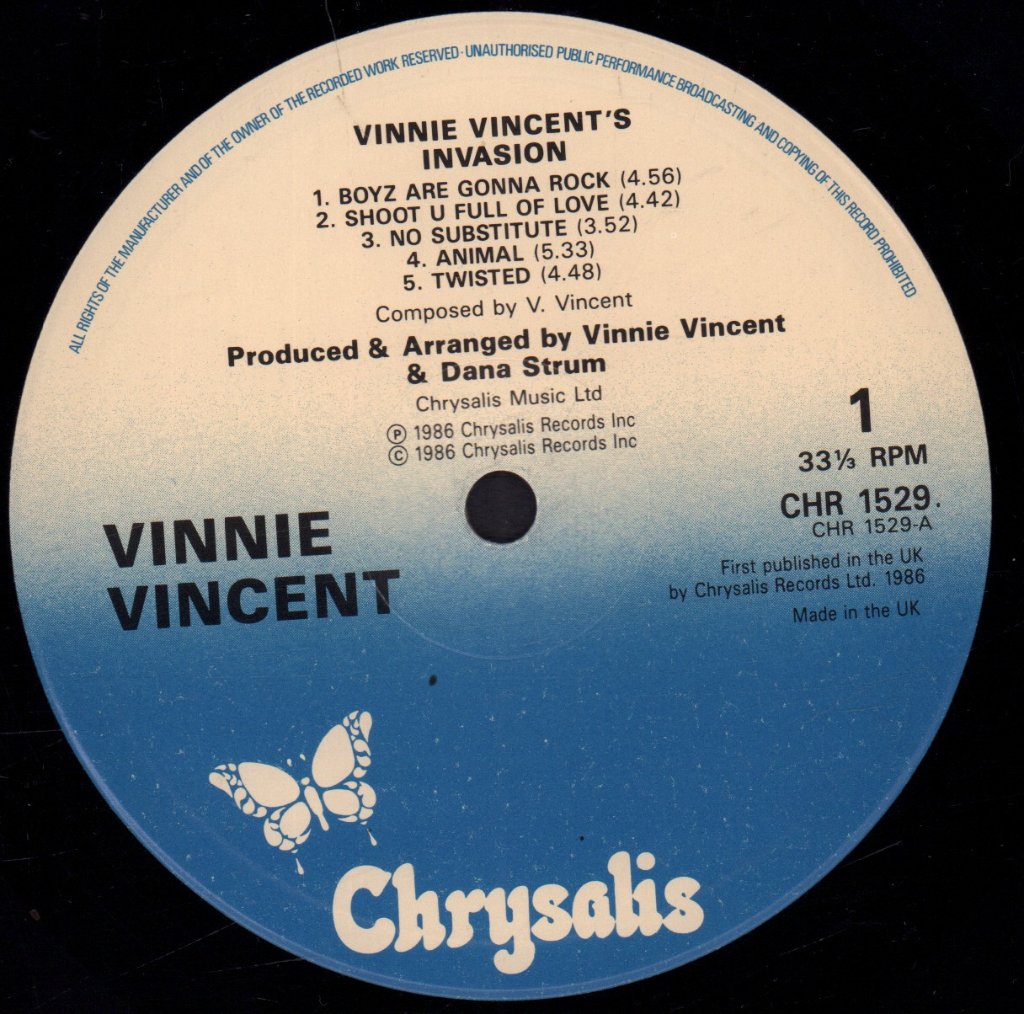 Vinnie Vincent - Invasion - Lp