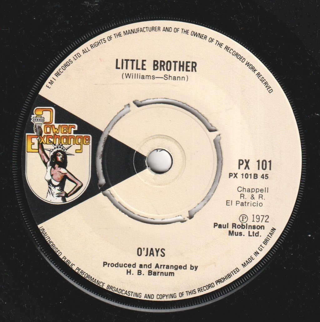 O'Jays - Peace - 7 Inch