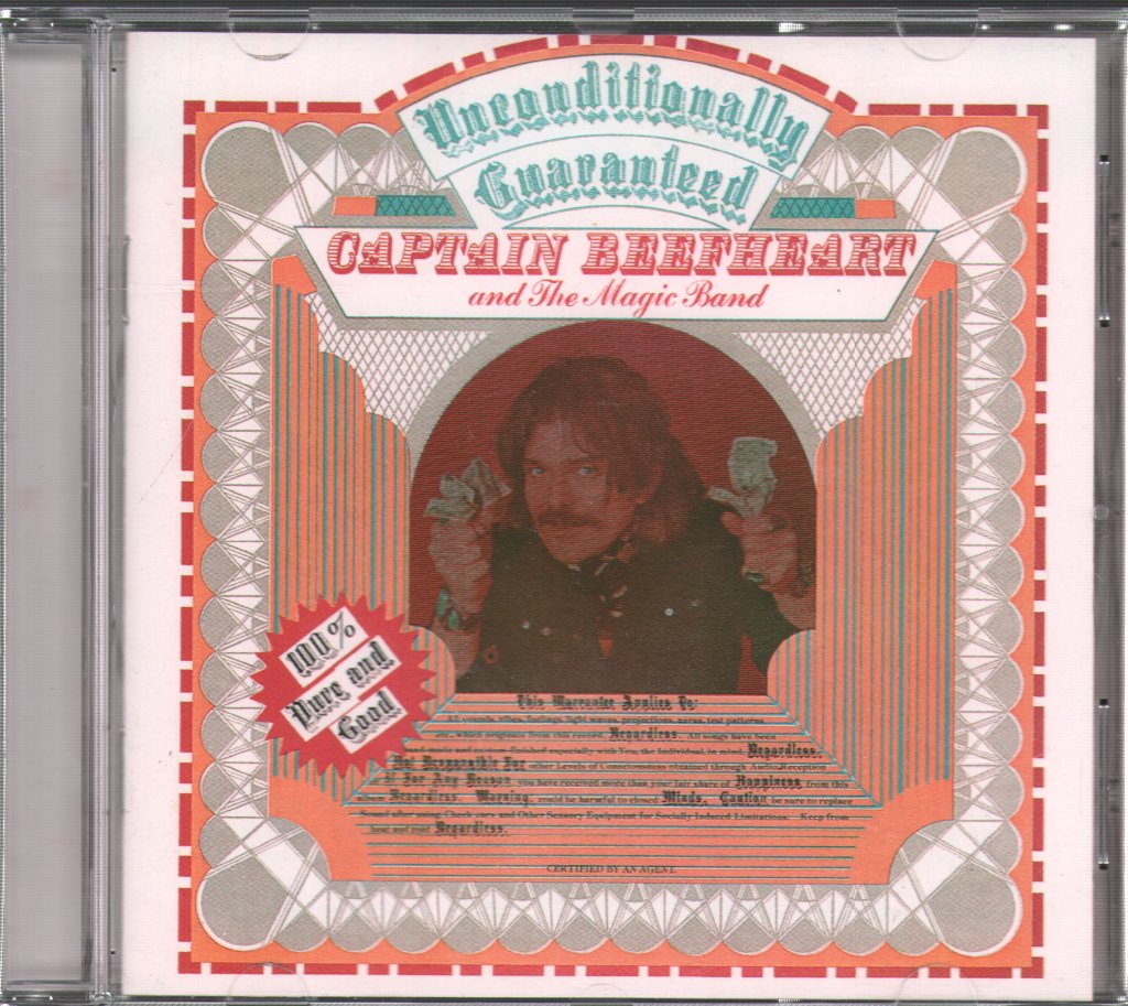 Captain Beefheart - Unconditionally Guaranteed - Cd