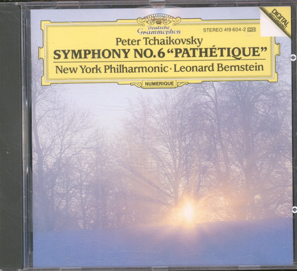 Leonard Bernstein / New York Philharmonic - Tchaikovsky - Symphony No.6 "Pathétique" - Cd