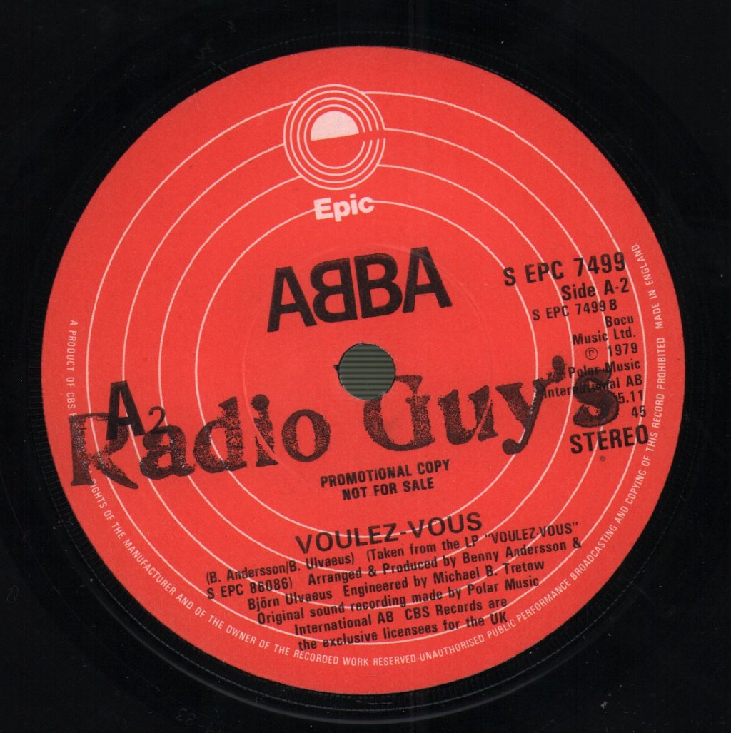 ABBA - Angeleyes / Voulez-Vous - 7 Inch