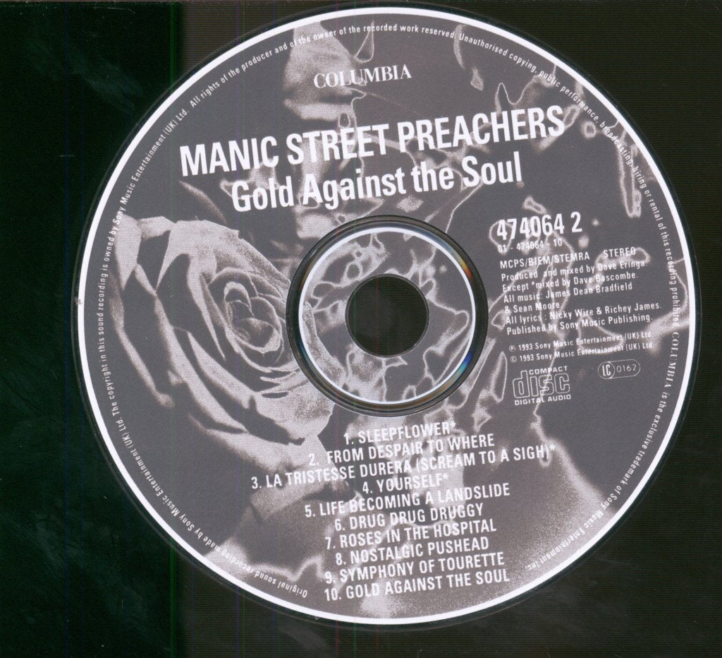 Manic Street Preachers - Gold Against The Soul - Cd