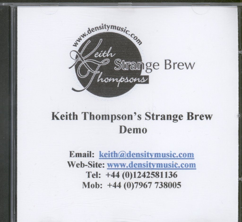 Keith Thompson's Strange Brew - Demo - Cdr