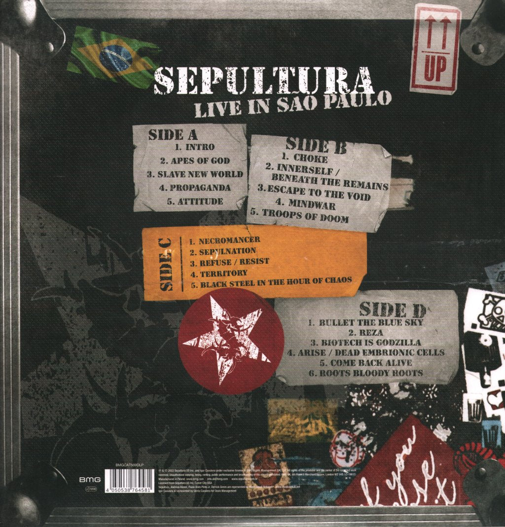 Sepultura - Live in São Paulo - Double Lp