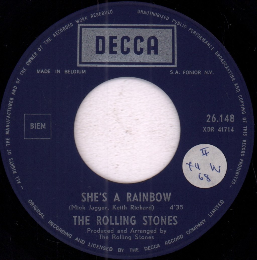 Rolling Stones - 2,000 Light Years From Home - 7 Inch