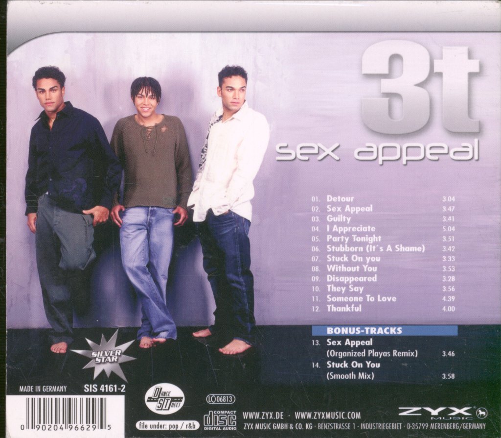 3T - Sex Appeal - Cd