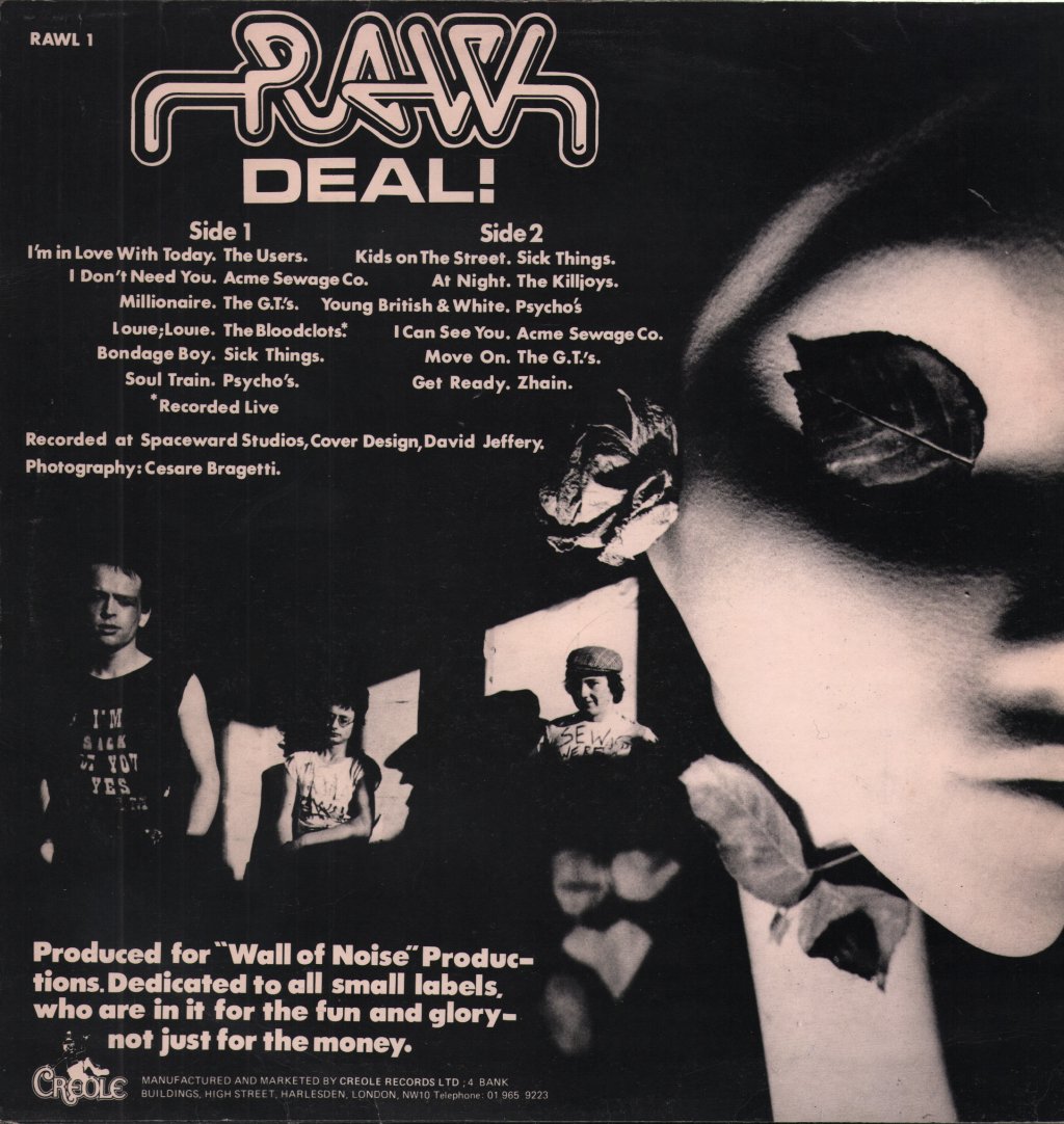 Various Artists - Raw Deal! - Lp