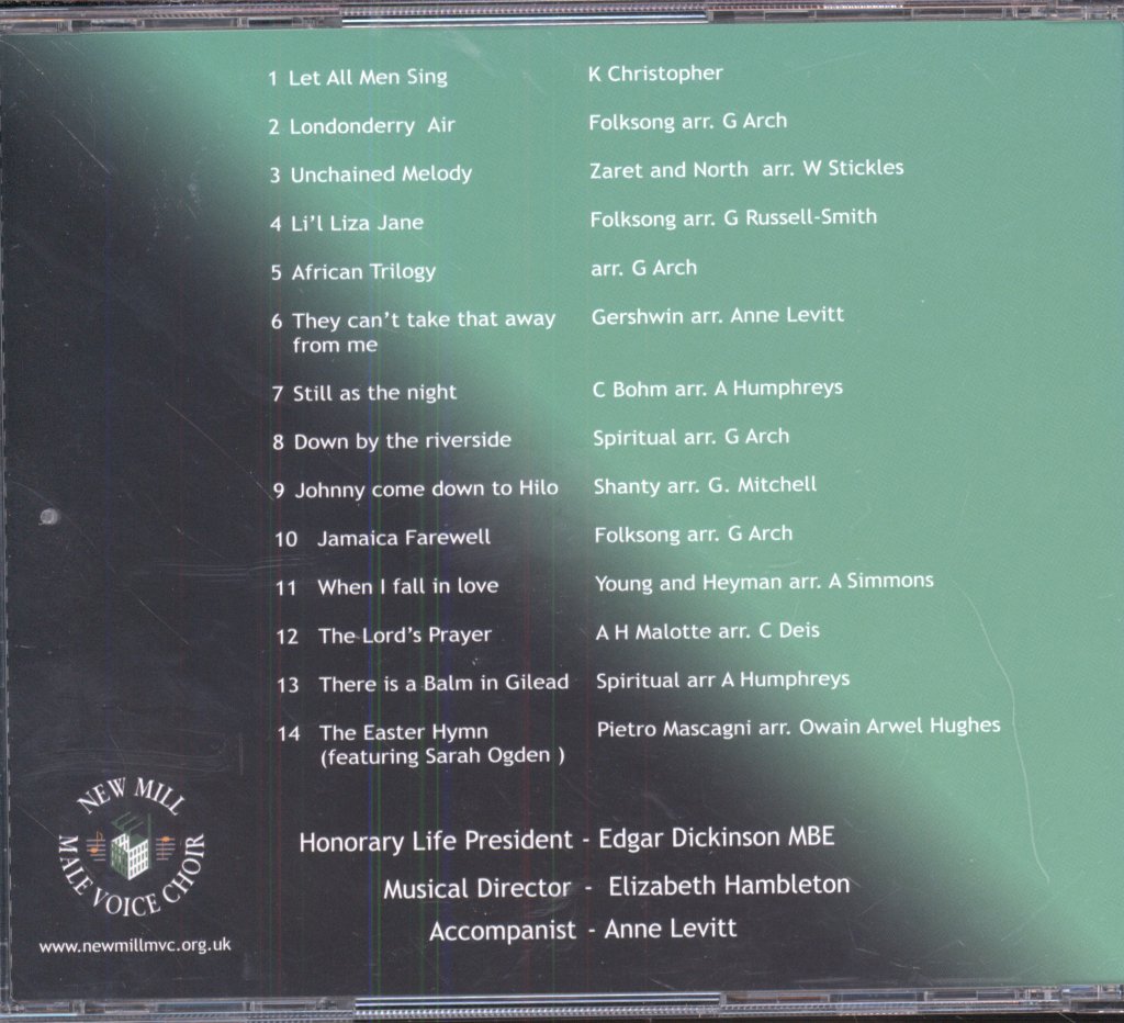 New Mill Male Voice Choir - New Mill Male Voice Choir In Concert - Cd