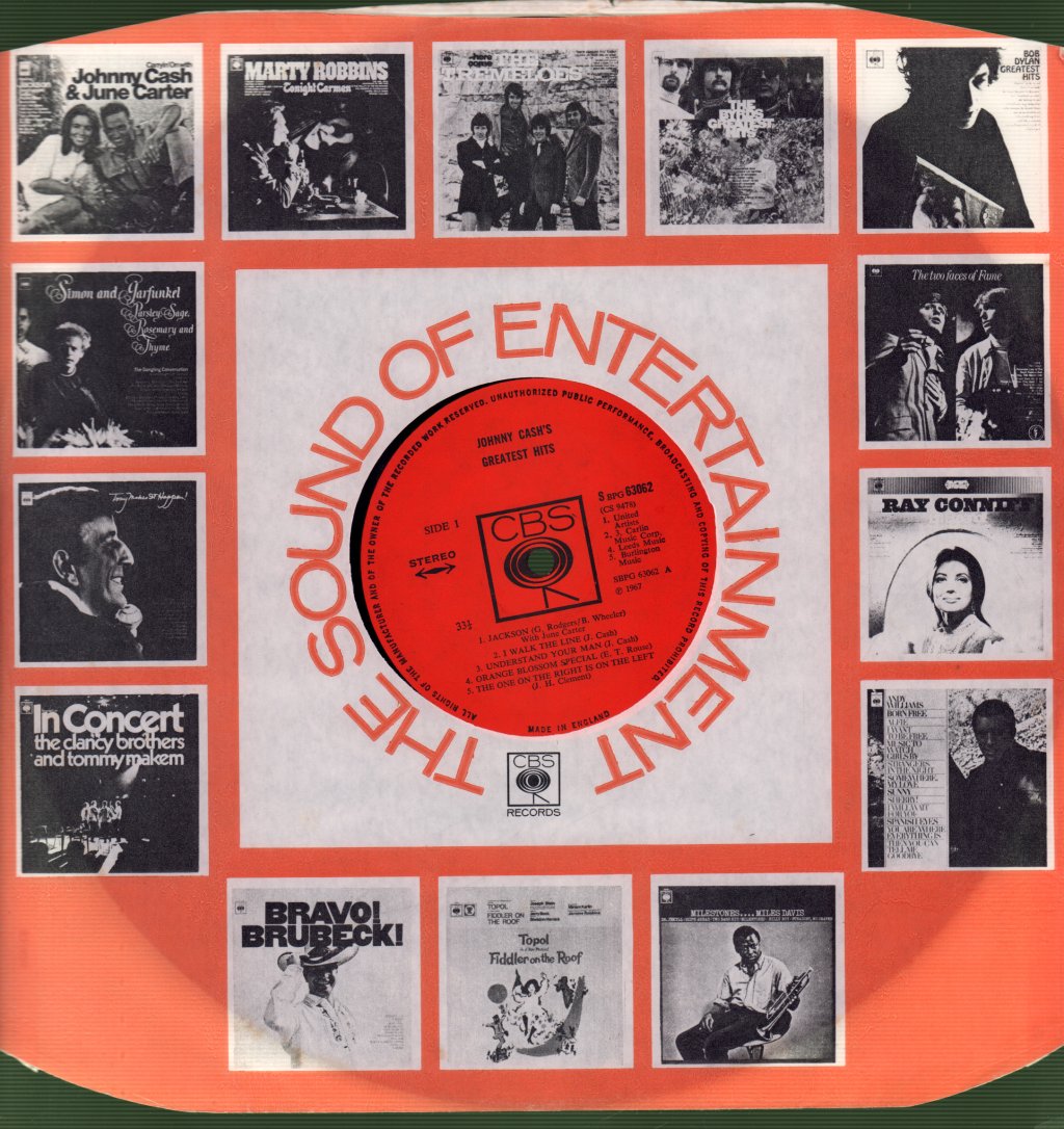 Johnny Cash - Greatest Hits Volume 1 - Lp