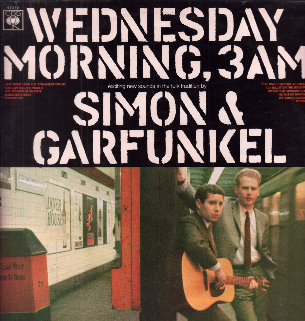 Simon And Garfunkel - Wednesday Morning 3Am - Lp