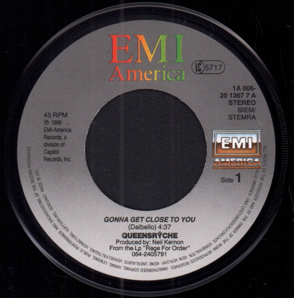 Queensryche - Gonna Get Close To You - 7 Inch