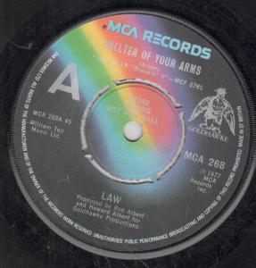 Law (70'S Group) - Shelter Of Your Arms - 7 Inch