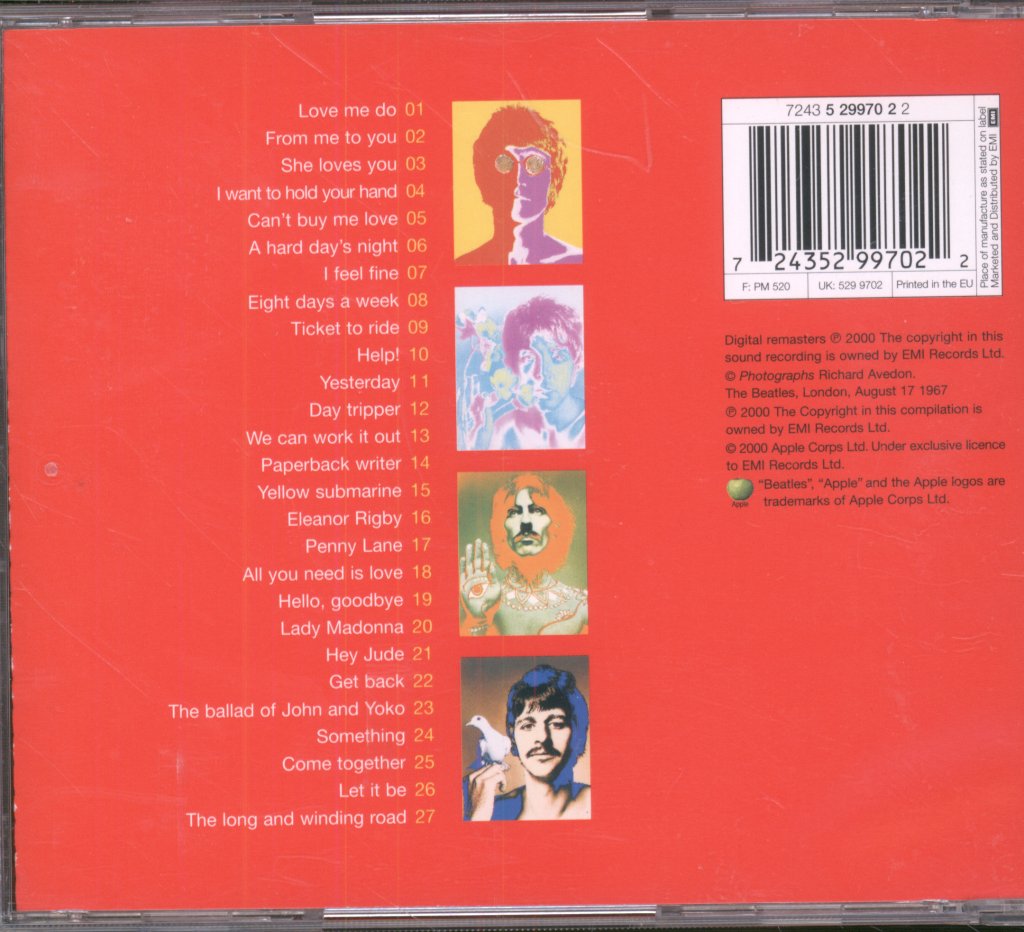 Beatles - 1 - Cd