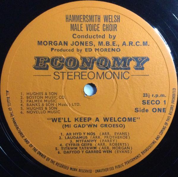 Hammersmith Welsh Male Voice Choir - We'll Keep A Welcome - Lp