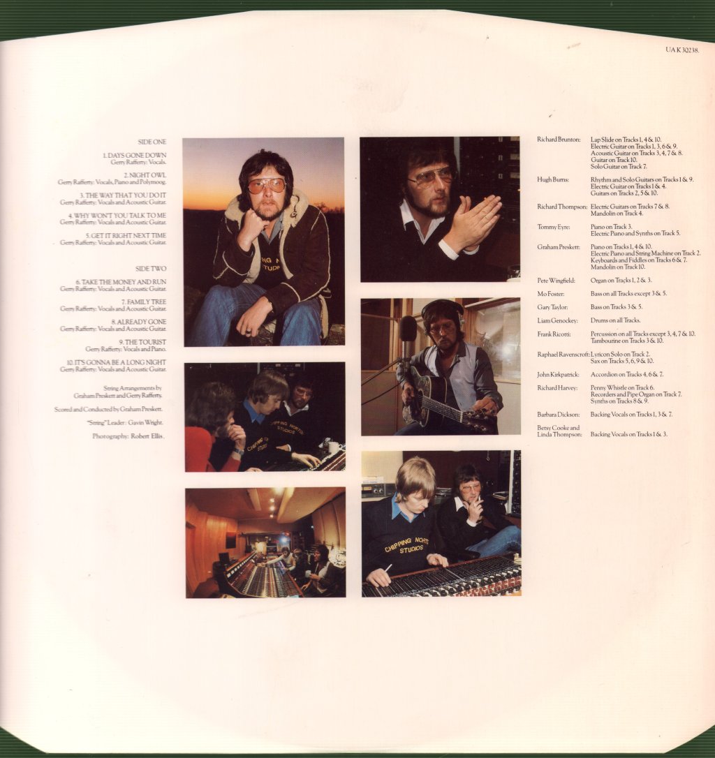 Gerry Rafferty - Night Owl - Lp