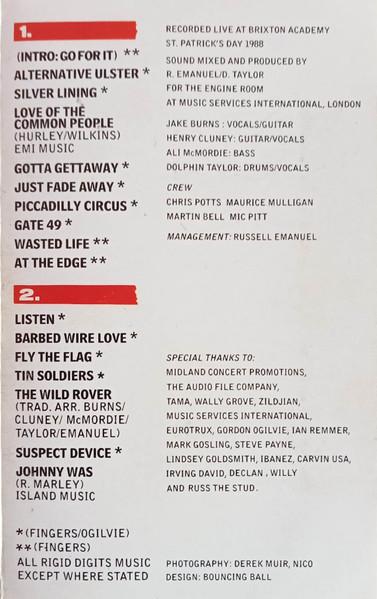 Stiff Little Fingers - See You Up There! - Cassette