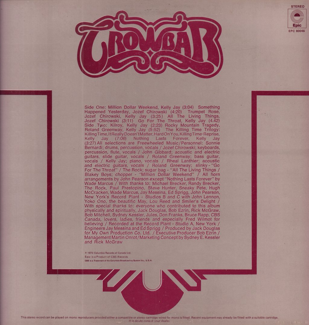 Crowbar - Crowbar - Lp