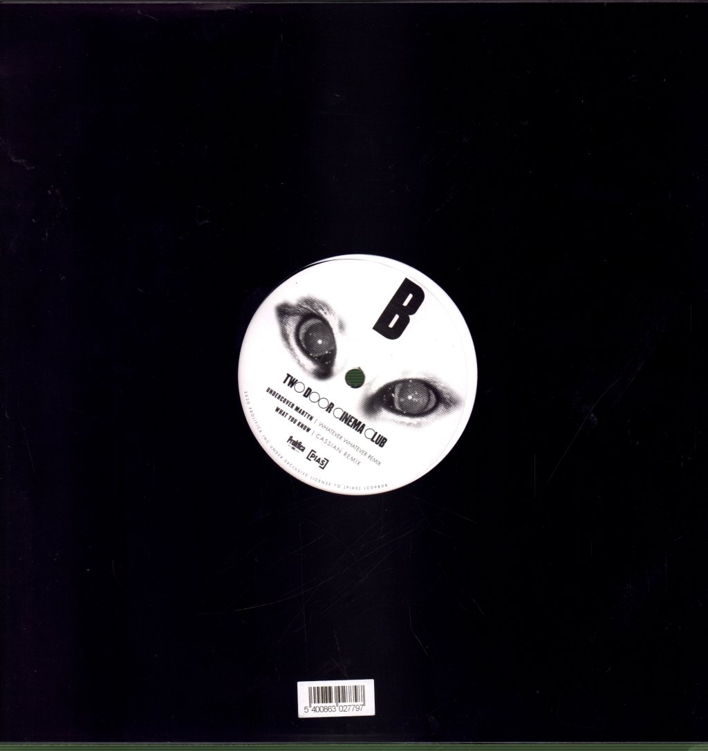 Two Door Cinema Club - Tourist History Remix EP - 12 Inch