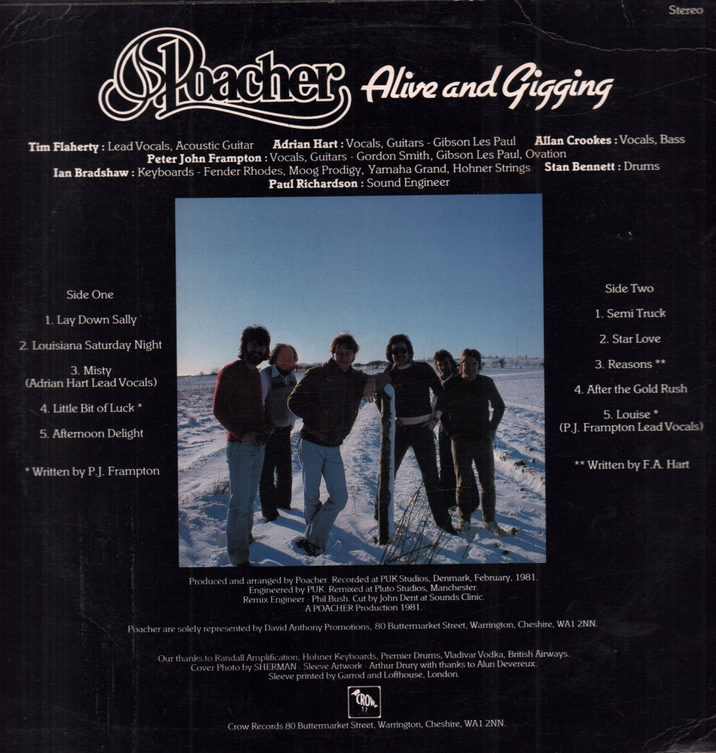 Poacher - Alive And Gigging - Lp