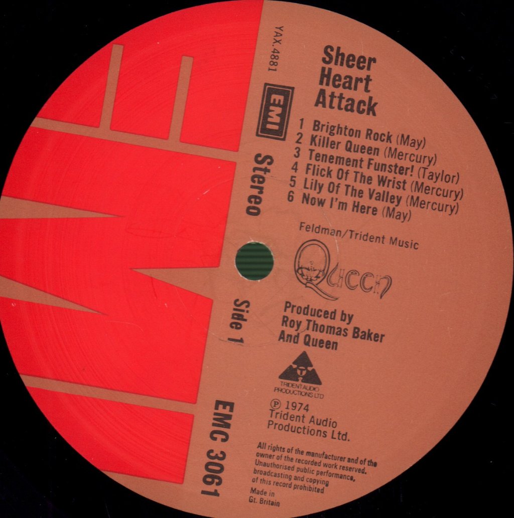 Queen - Sheer Heart Attack - Lp