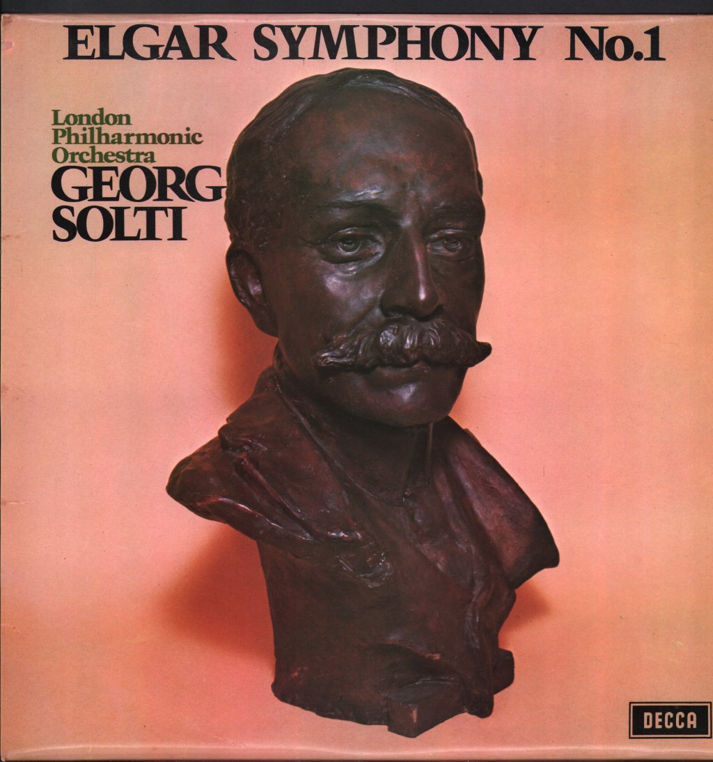 Georg Solti / London Philharmonic Orchestra - Elgar Symphony No.1 - Lp