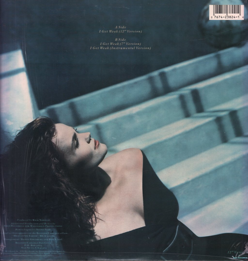 Belinda Carlisle - I Get Weak - 12 Inch