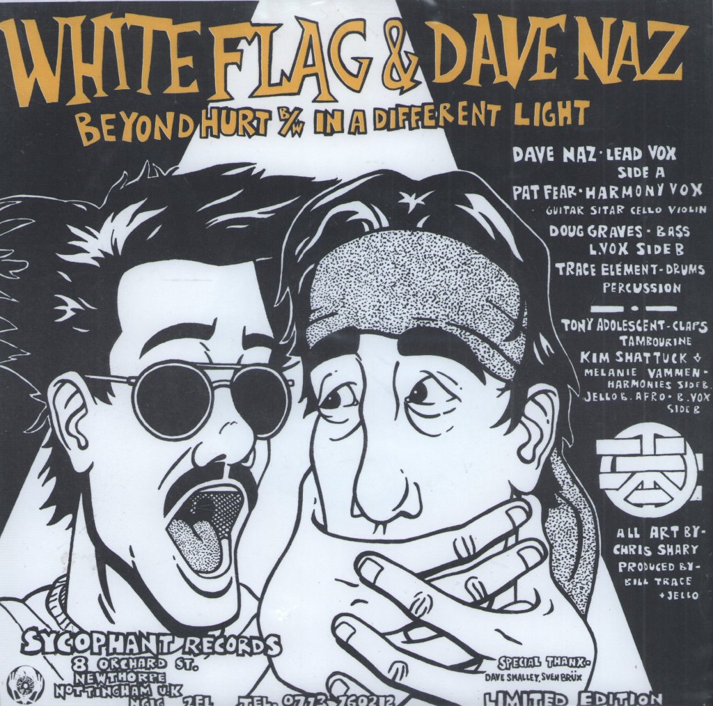 White Flag - Beyond Hurt - 7 Inch