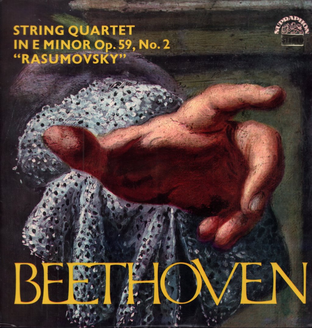 Janacek Quartet - Beethoven String Quartet In E Minor Op.59, No.2 - Lp