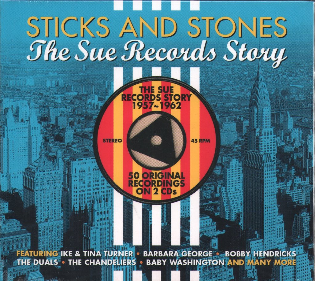 Various Artists - Sticks And Stones - The Sue Records Story - Double Cd
