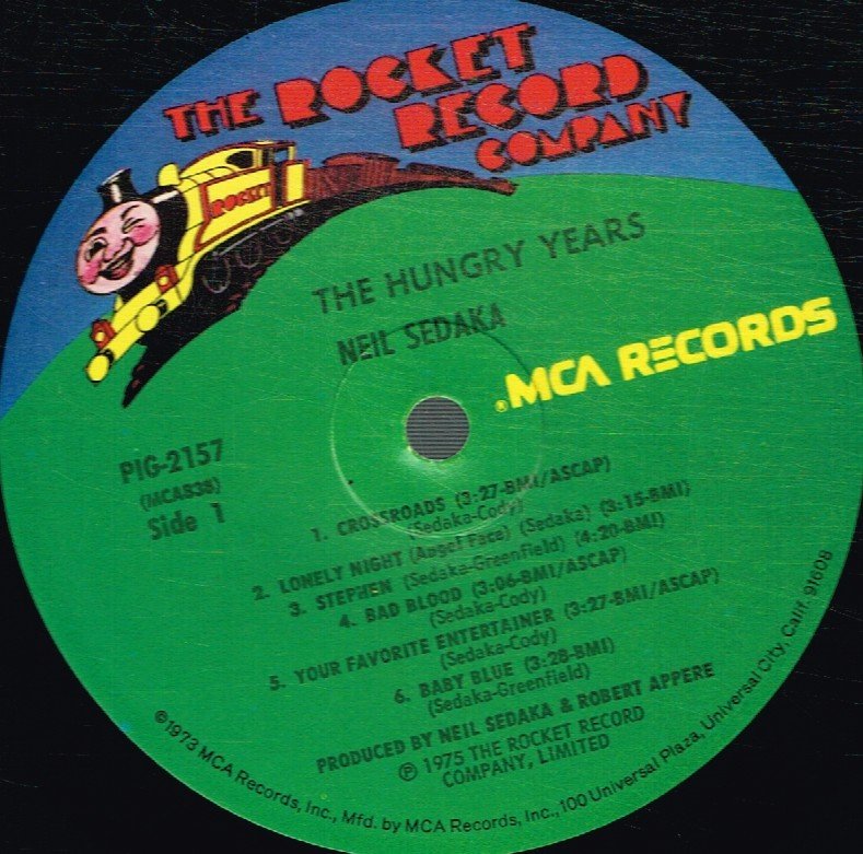 Neil Sedaka - Hungry Years - Lp