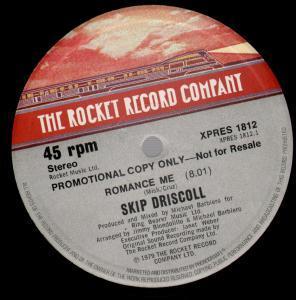 Skip Driscoll - Romance Me - 12 Inch