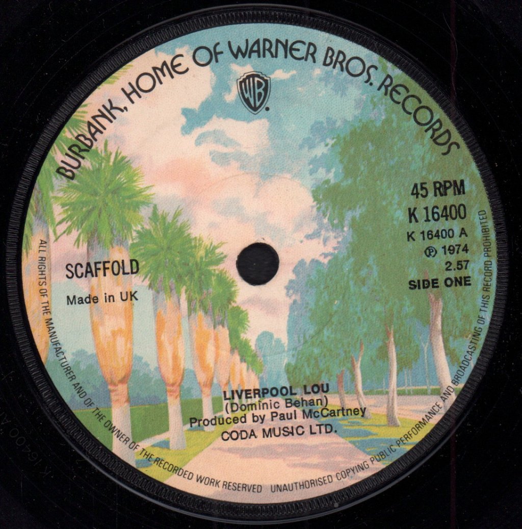 Scaffold - Liverpool Lou - 7 Inch