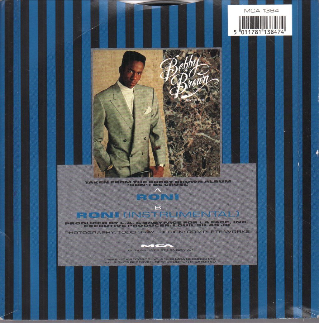 Bobby Brown - Roni - 7 Inch