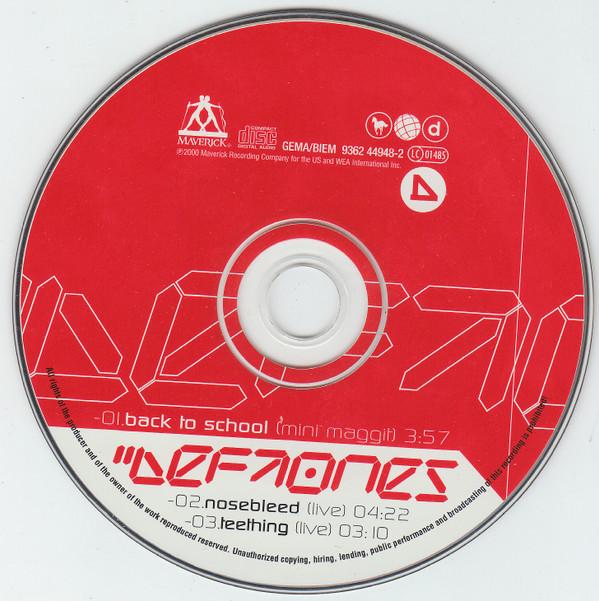 Deftones - Back To School (Mini Maggit) - Cd