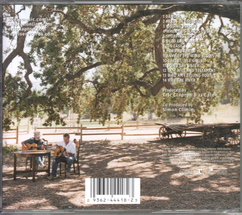 JJ Cale & Eric Clapton - Road To Escondido - Cd