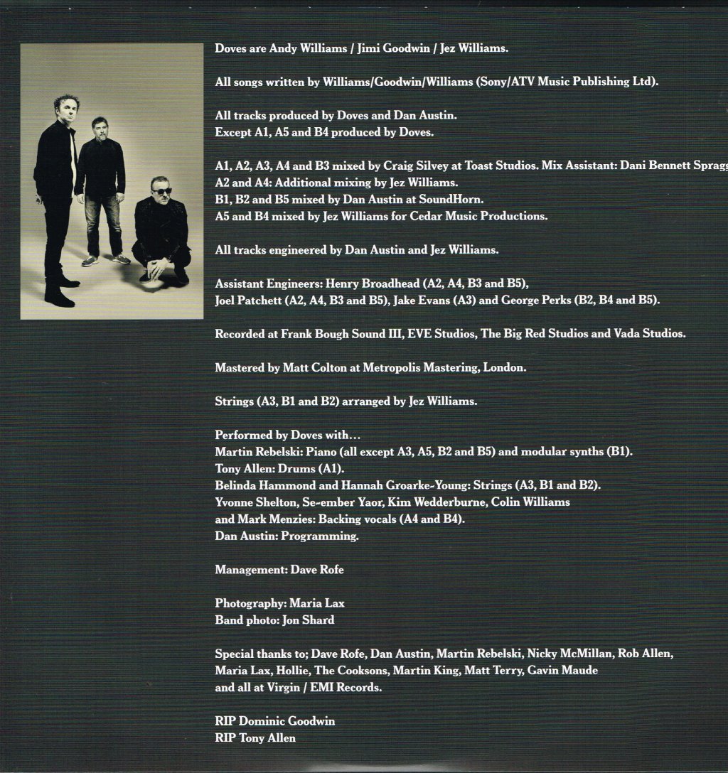 Doves (Manchester Group) - Universal Want - Lp