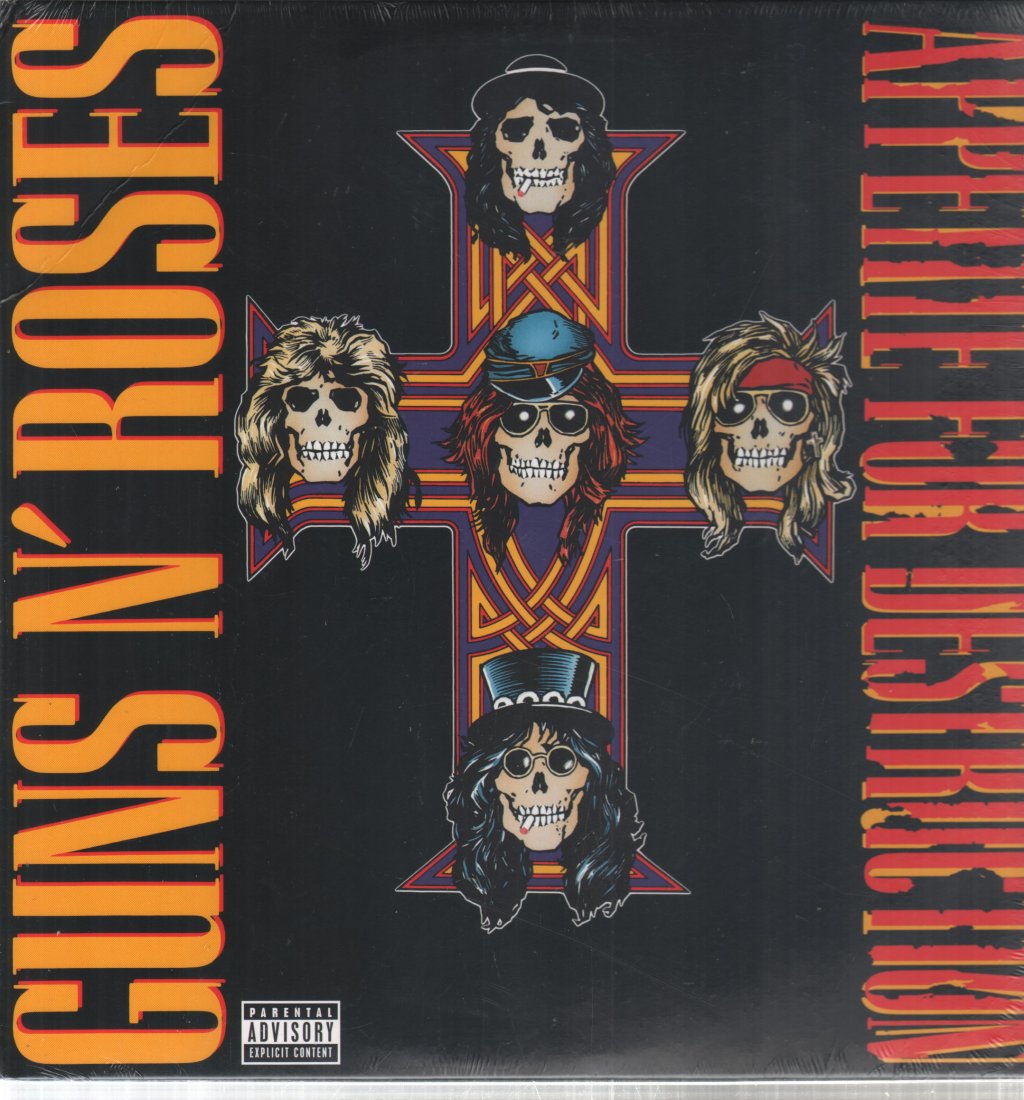 Guns N Roses - Appetite For Destruction - Lp