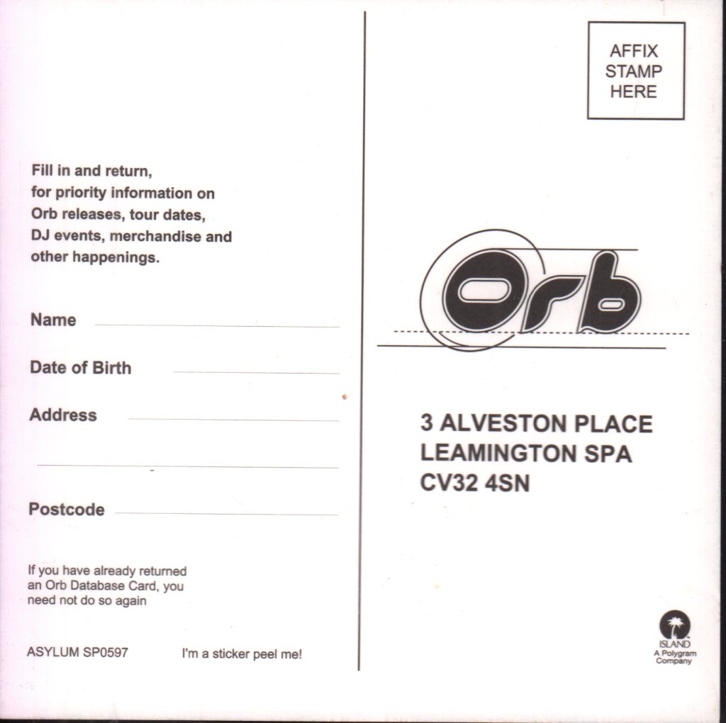 ORB - Asylum - 12 Inch
