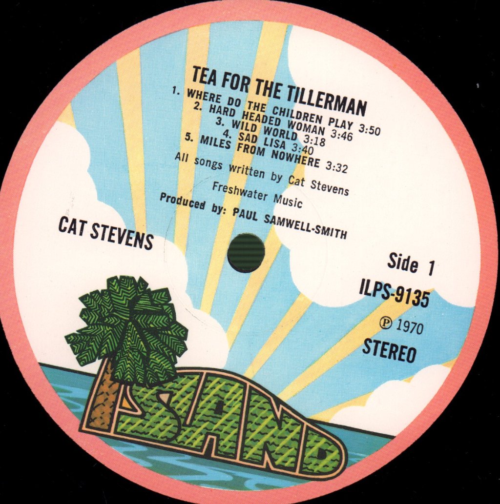 Cat Stevens - Tea For The Tillerman - Lp