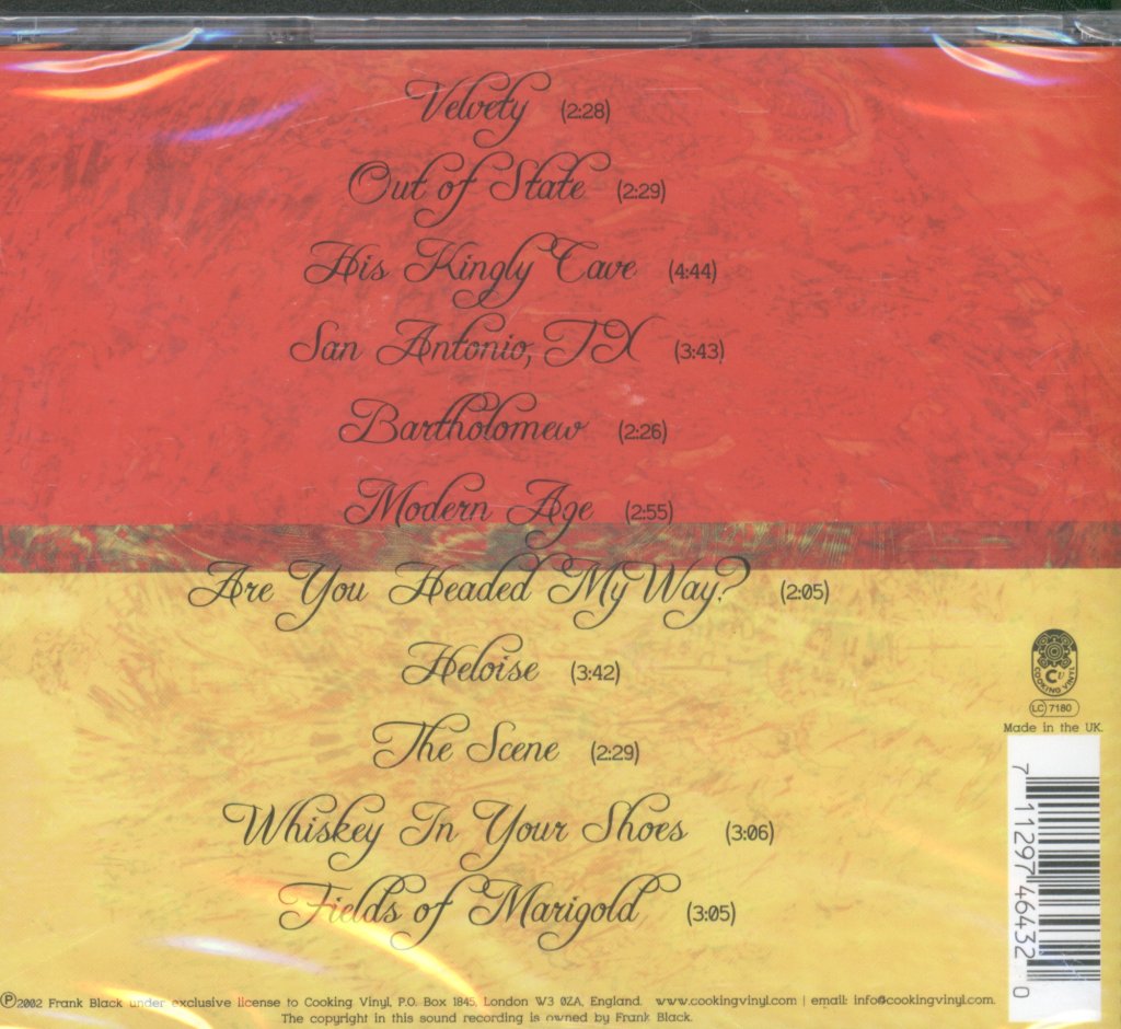 Frank Black And The Catholics - Devil's Workshop - Cd
