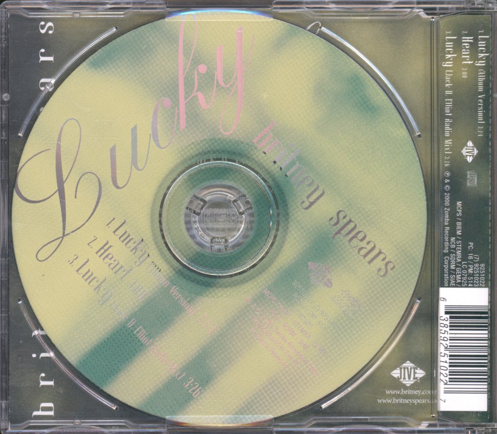 Britney Spears - Lucky - Cd